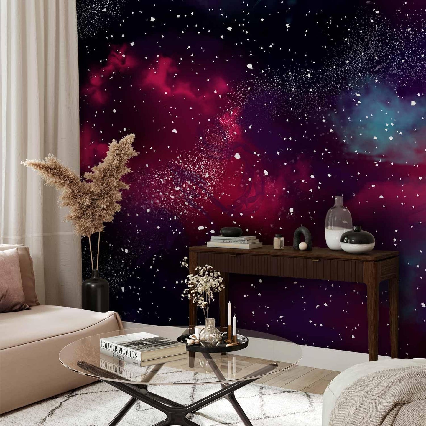 artgeist Wall Mural Space 197x138 in - Non-Woven Wallpaper Fleece Wall Decor Photo Print Picture Image Design Home Mural Galaxy Universe Cosmos Sky a-A-10326-a-a