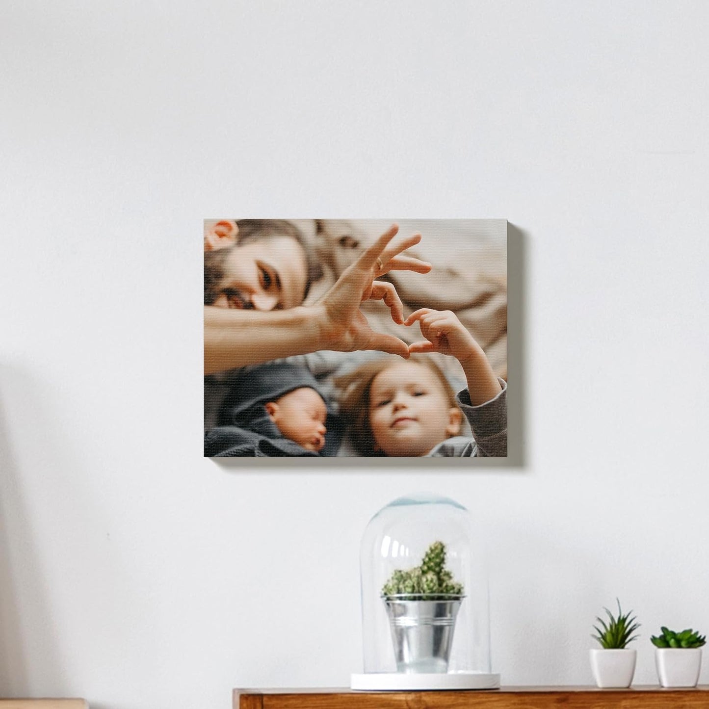 Custom Canvas Prints with Your Photos – Personalized Picture To Canvas Wall Art, Perfect for Home Decor, Gifts & Keepsakes, Ready to Hang (18" L x 24" W x .75”D, Brazillian Barnwood)