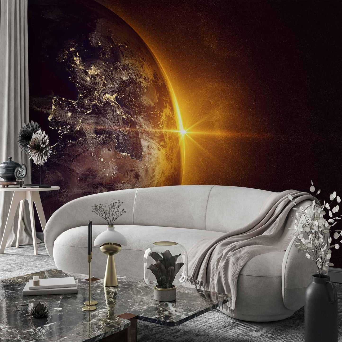 artgeist Wall Mural Cosmos Galaxy 197x138 in - XXL Non-Woven Wallpaper Fleece Wall Decor Photo Print Picture Image Design Home n-B-0003-a-a