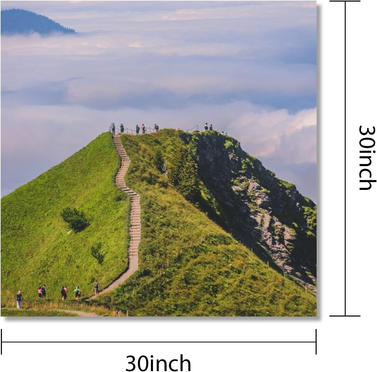 Canvas Prints With Your Photos, Custom Poster On Canvas (Unframed 30x30) Transform Your Photos Into Stunning Framed Wall Art Digitally Printed Photo To Canvas Ideal For Home Decor Gifts Keepsakes