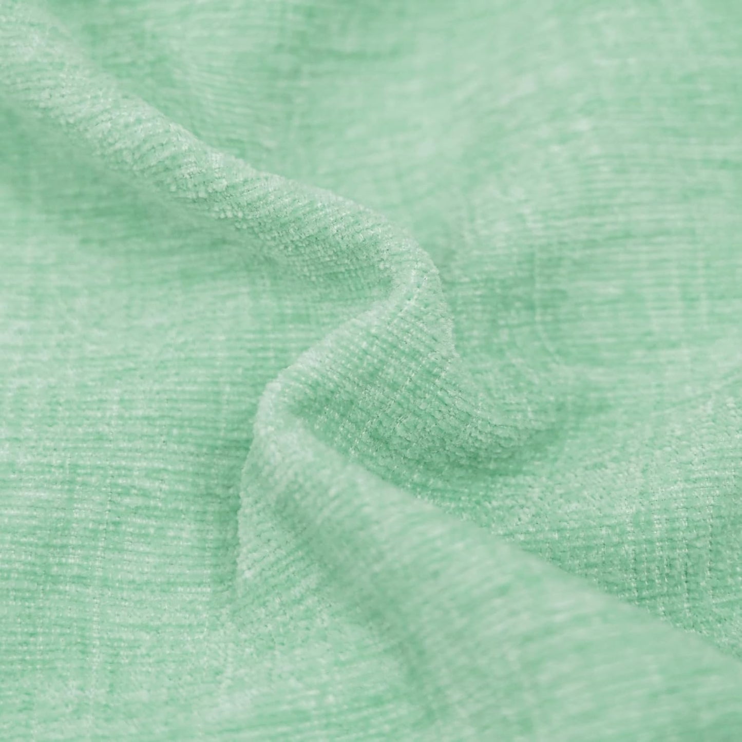 CaliTime Throw Pillow Covers Decorative 26 X 26 Inches Pack of 2 Cozy Chenille Cushion Cases for Couch Sofa Bed Living Room Home Grey Green