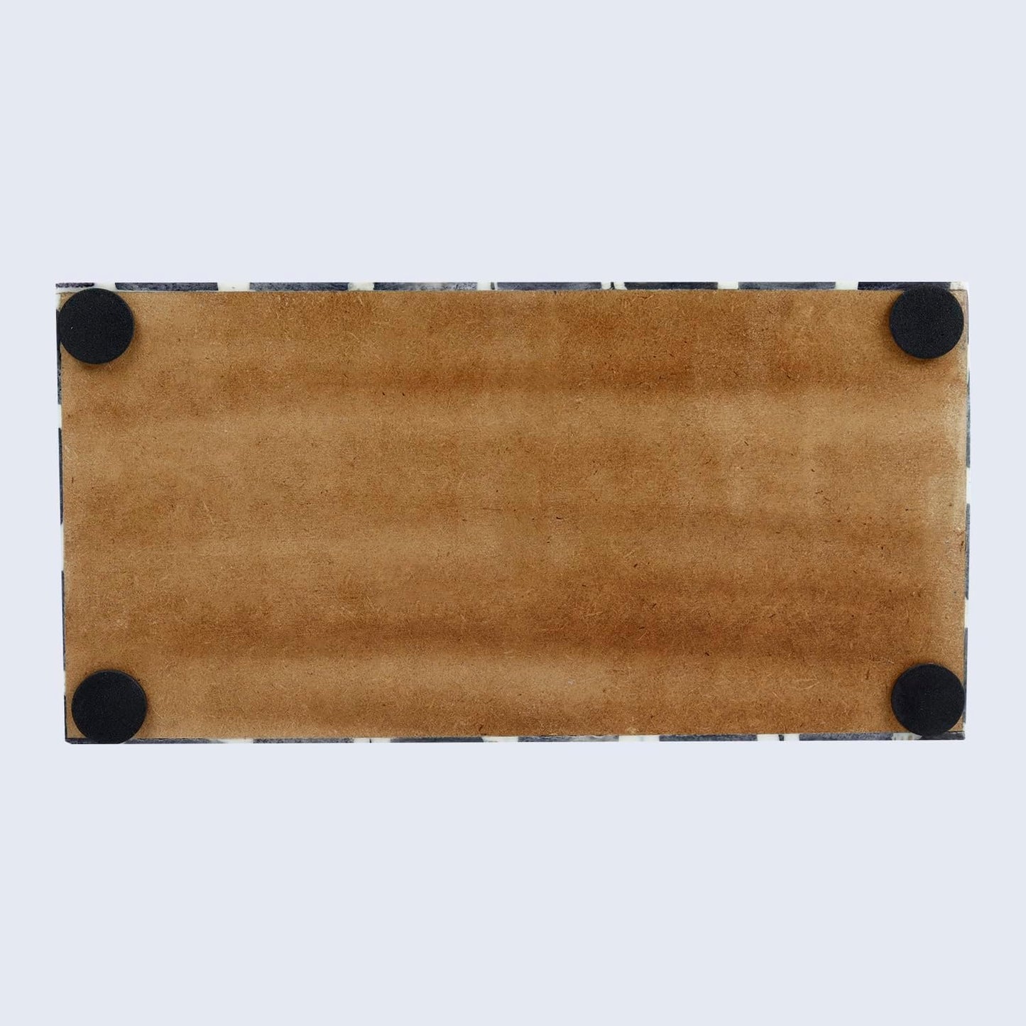 Handicrafts Home Handmade Moroccan Pattern Inspired Decorative Box - Large Storage Organizer for Neck Chains, Watches, Memory Keepsakes - Boho Style Treasure Box, Multipurpose Gift - Grey, 10x5x5