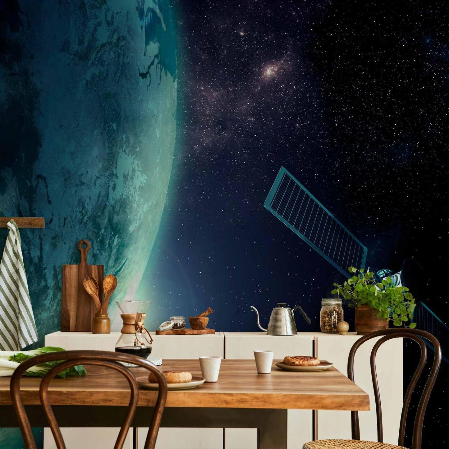 artgeist Premium Wall Mural Cosmos Galaxy 118x83 in - XXL Non-Woven Wallpaper Fleece Wall Decor Photo Print Picture Image Design Home n-B-0007-a-c