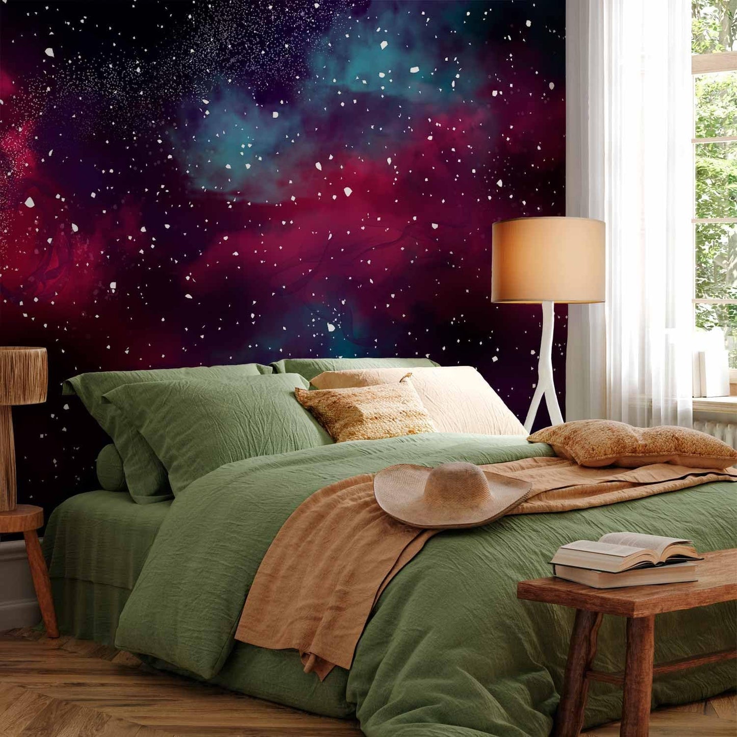 artgeist Wall Mural Space 197x138 in - Non-Woven Wallpaper Fleece Wall Decor Photo Print Picture Image Design Home Mural Galaxy Universe Cosmos Sky a-A-10326-a-a