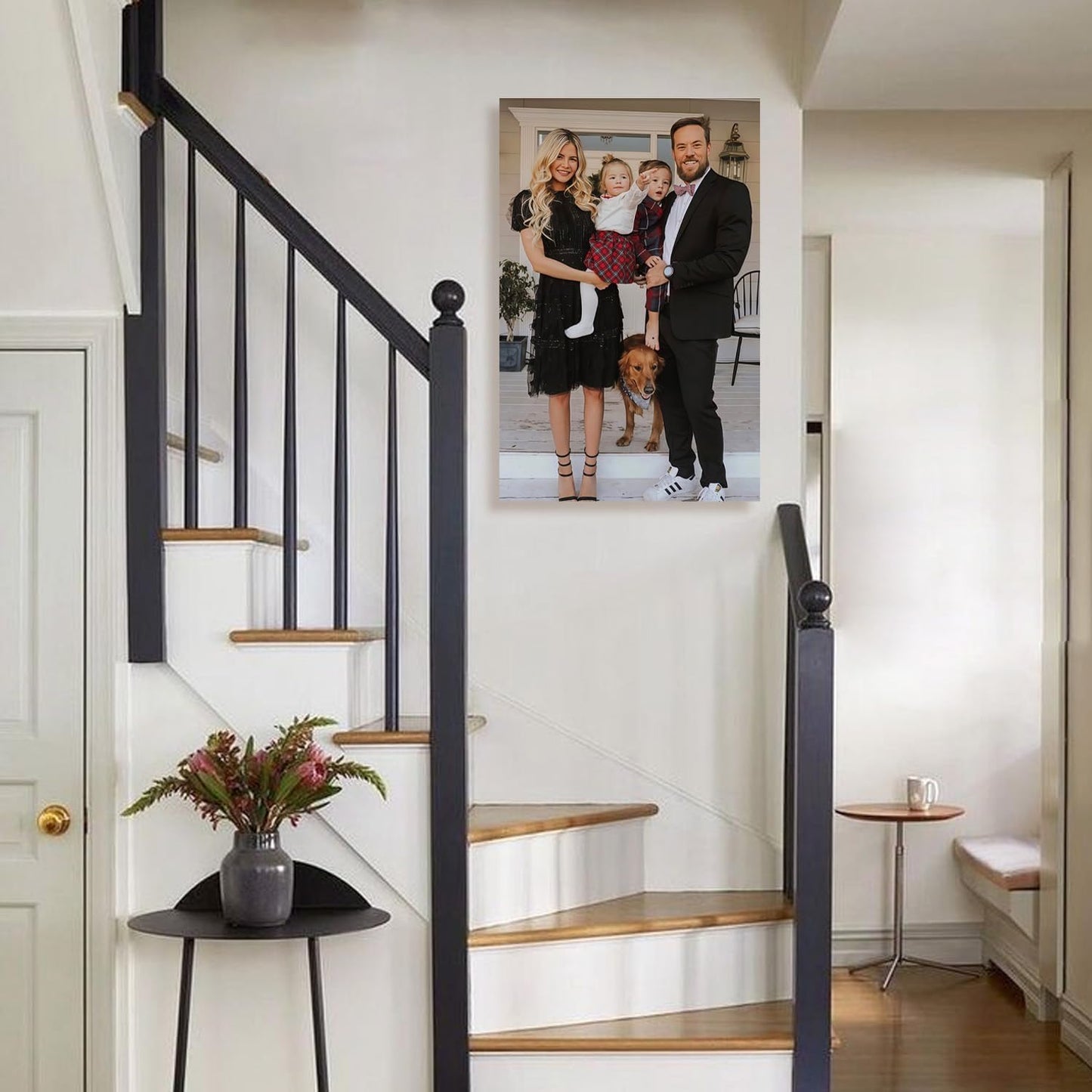 Canvas Prints With Your Photos, Custom Poster On Canvas (Unframed 22x34) Transform Your Photos Into Stunning Framed Wall Art Digitally Printed Photo To Canvas Ideal For Home Decor Gifts Keepsakes