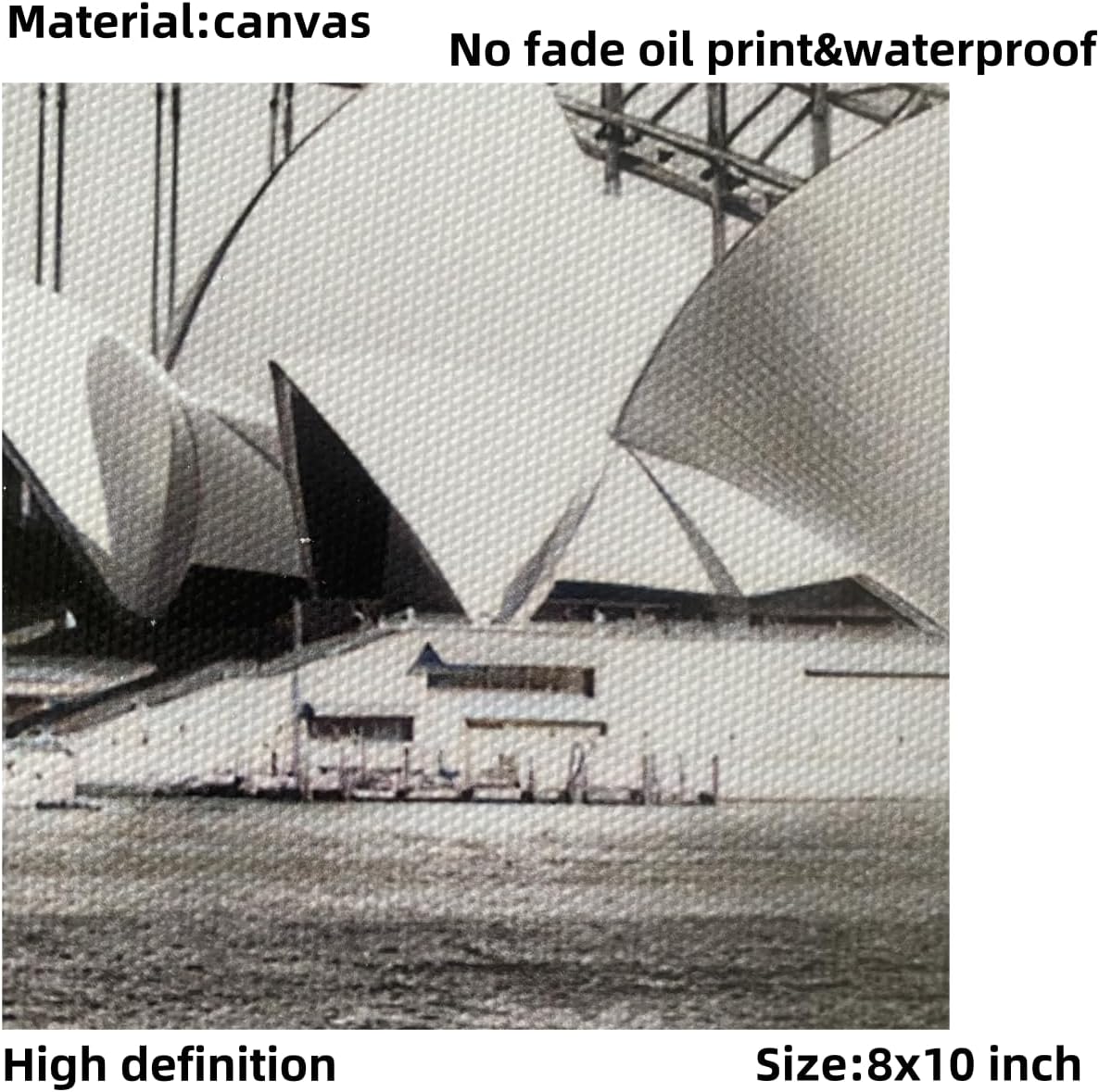 Black And White Wall Art Decor,New York, London, Tokyo, Paris, Eiffel Tower Wall Decor Art,Modern Boho Wall Art for Living Room Bedroom Prints Poster,8x10 Inch Set of 6,Framed