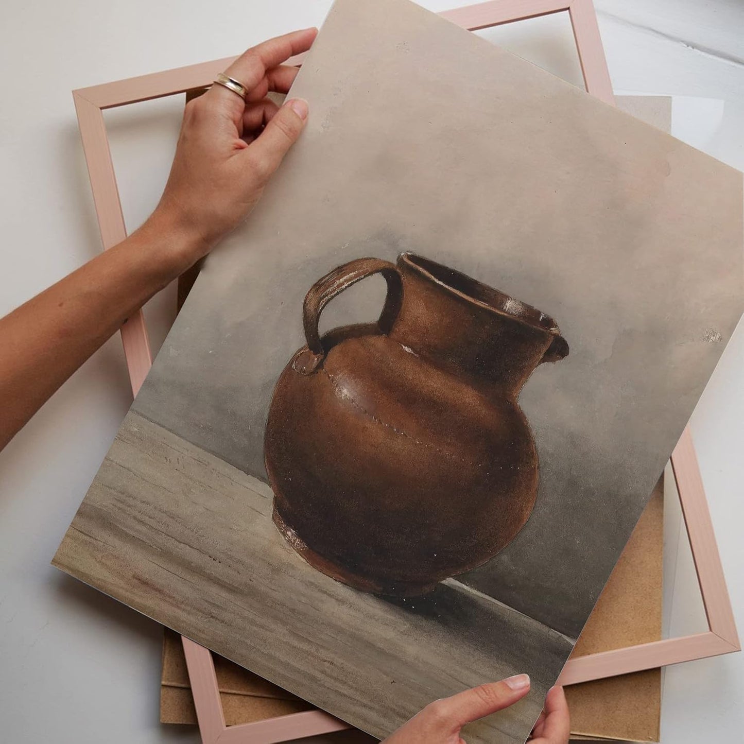 Set 9 Vintage Wall Decor French Country Gallery Wall Art - Vintage Art Wall Decor, Sketch Poster Landscape Wall Art, French Country Wall Decor Art Prints Moody Modern House Decor(11X14 IN UNFRAMED)