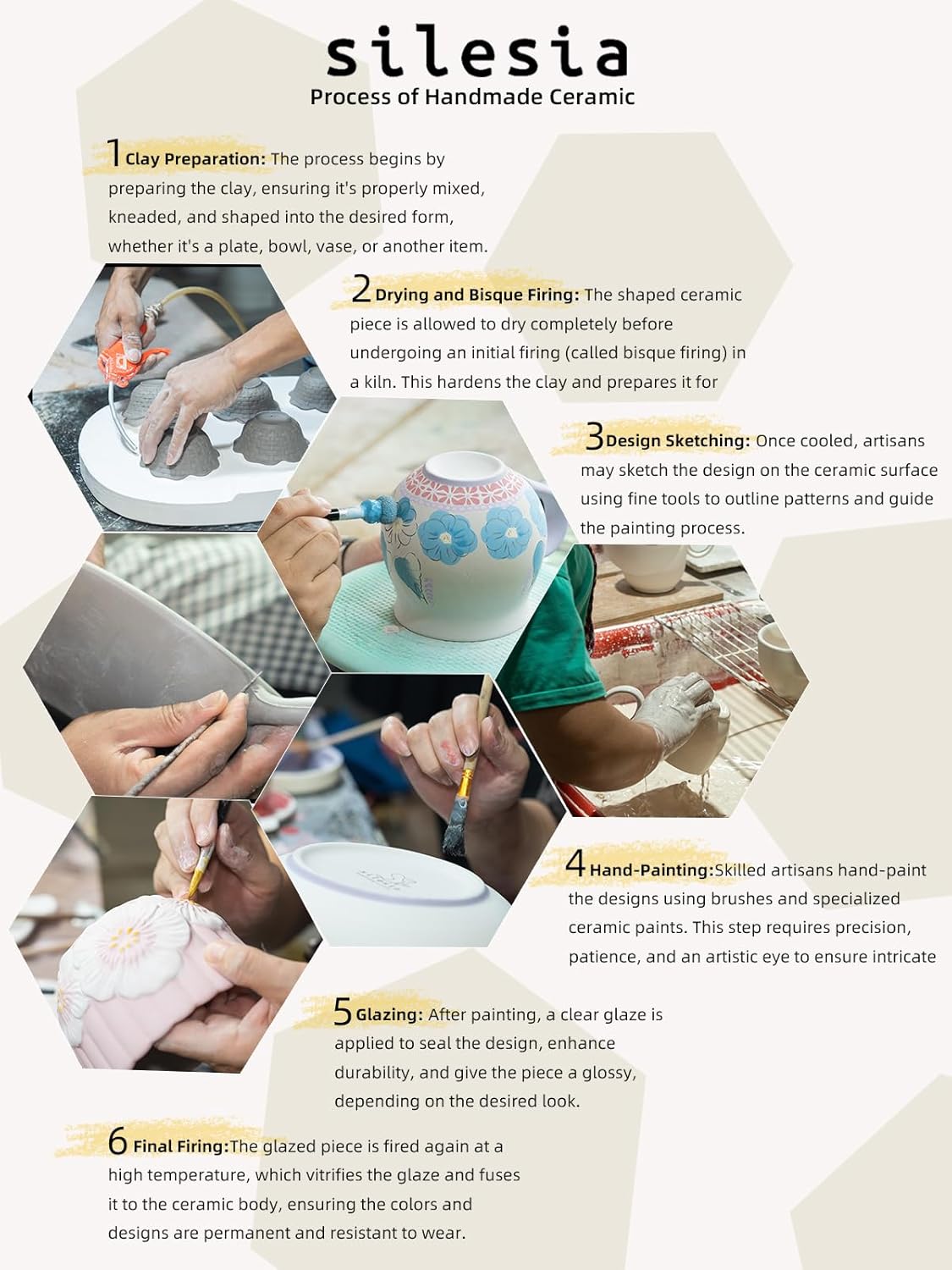 silesia Handmade Sugar Bowl with Lid and Spoon, 9 Ounce Ceramic Hand-Painted Sugar Jar for Home in Gift Box, Kitchen Decor, Oven, Dishwasher & Microwave Safe, Glazed Green