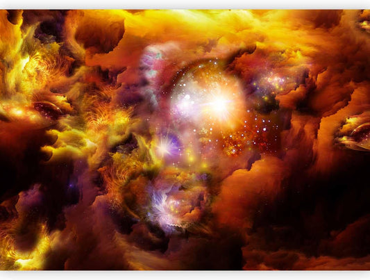 artgeist Wall Mural Cosmos Galaxy 96x69 in - Peel and Stick Self-Adhesive Wallpaper Removable Large Sticker Foil Wall Decor Print Picture Image Design n-A-0027-a-d