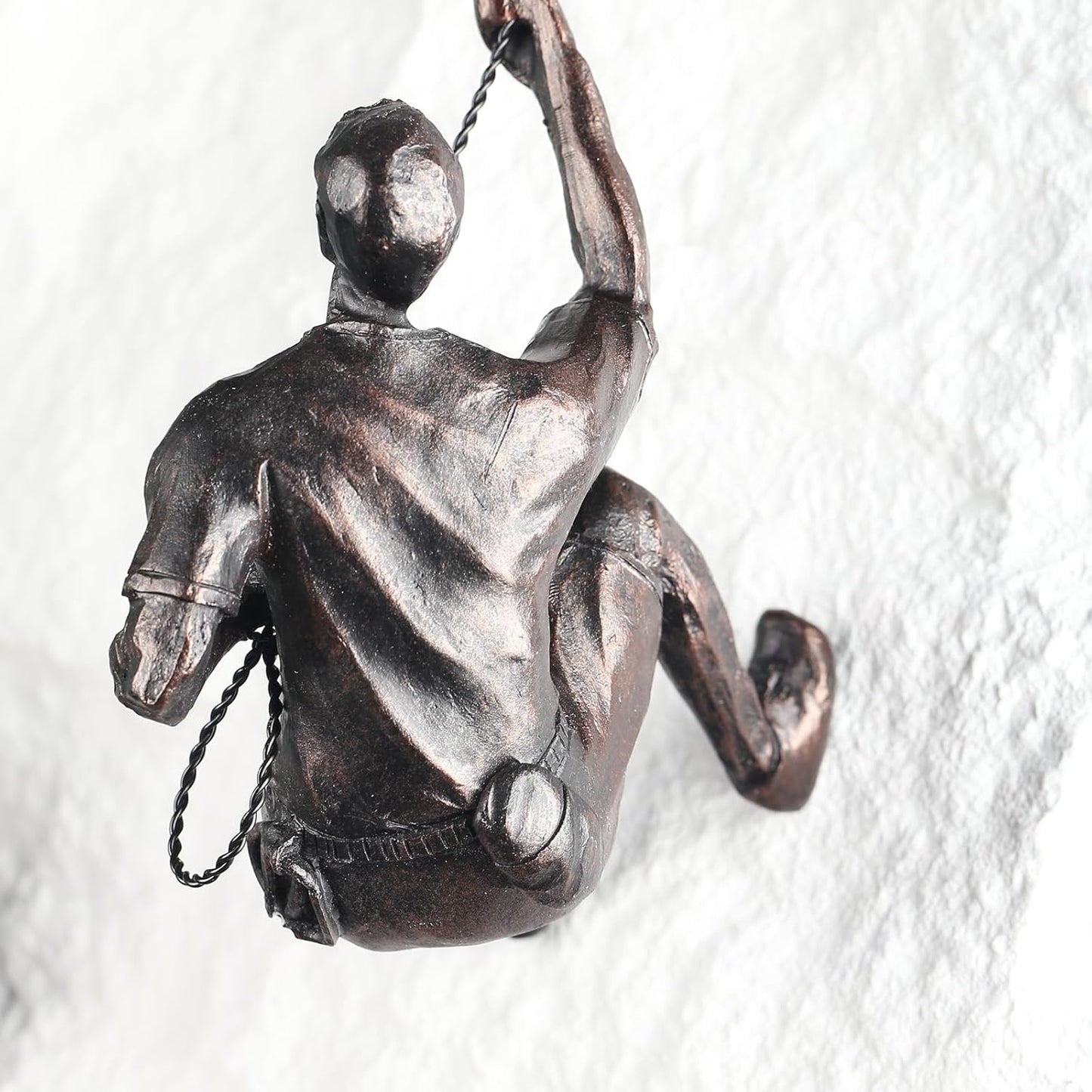 Climbing Men Wall Art Decor Sculpture,Nordic Modern Simplicity Decorative Wall Art, Climbing Man Sculptures,Home & Office Climber Gifts