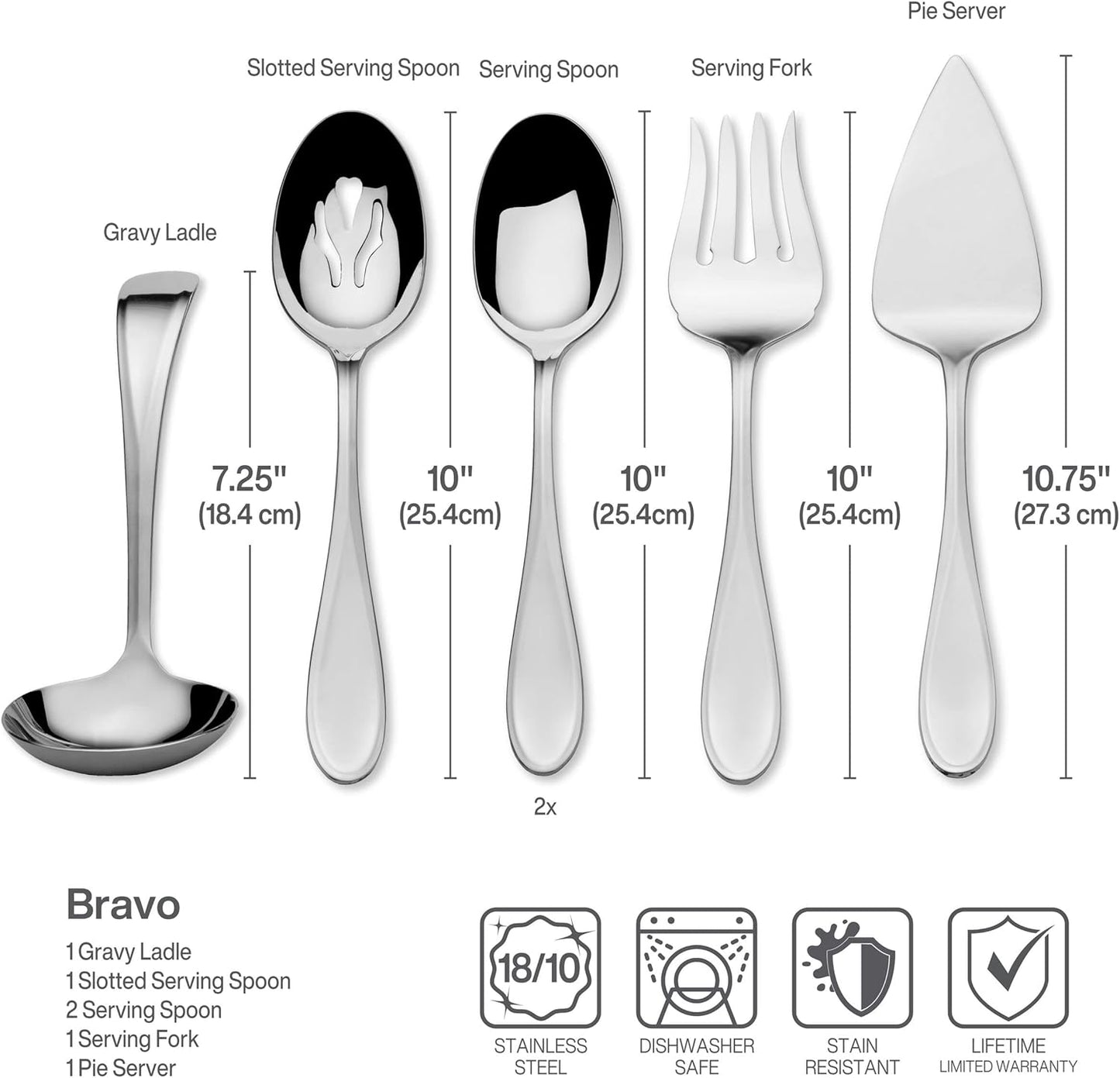 Mikasa Bravo 6-Piece Serving Set