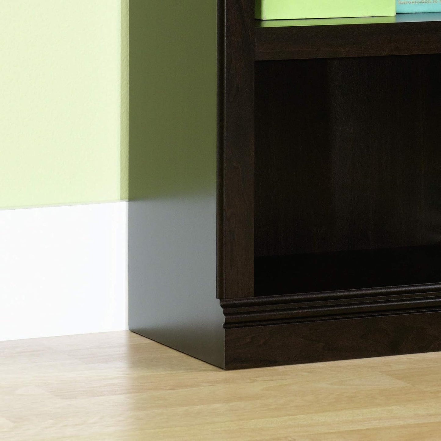 Sauder Miscellaneous Storage 3-Shelf Bookcase/ Book shelf, Jamocha Wood finish