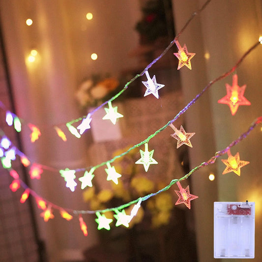 String Lights Battery Operated - Waterproof Fairy Christmas Lights, LED Star Twinkle Light for Indoor Outdoor Tent Loft Bed Patio Party Wedding Holiday Camping Decor