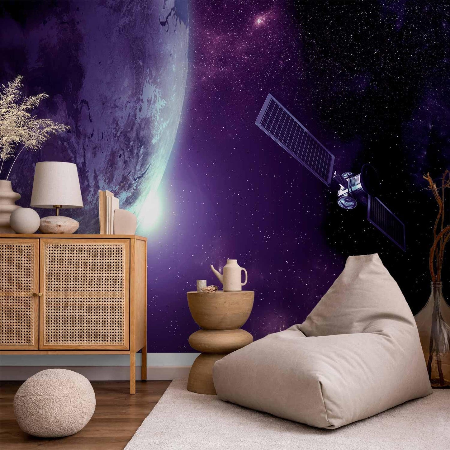 artgeist Wall Mural Cosmos Galaxy 79x55 in - XXL Non-Woven Wallpaper Fleece Wall Decor Photo Print Picture Image Design Home n-B-0007-a-d
