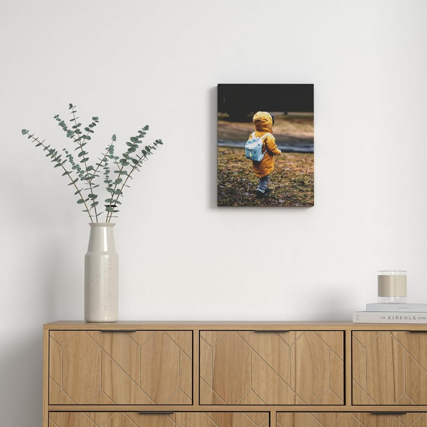 wall26 Personalized Photo to Canvas Print Wall Art - Custom Your Photo On Canvas Wall Art - Digitally Printed (11" x 14")