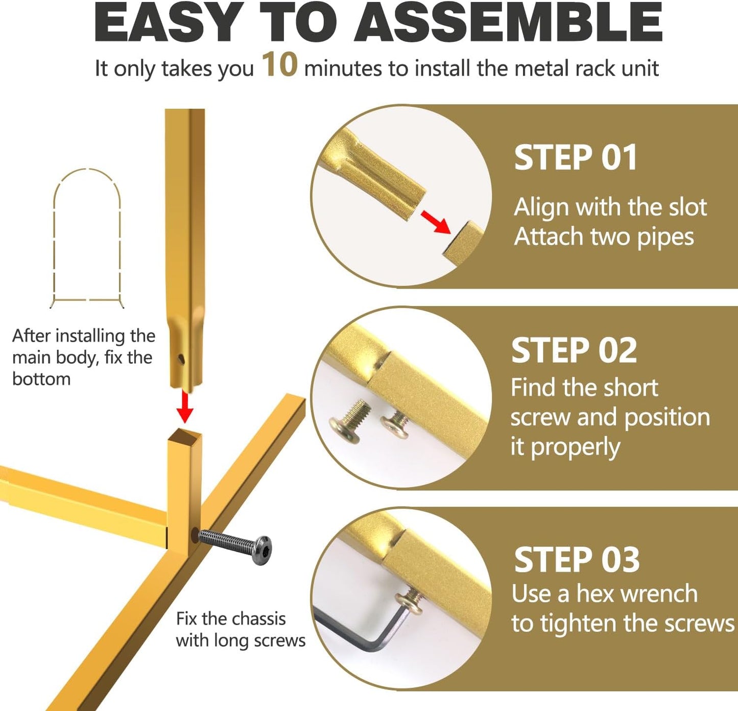 Arch Backdrop Stand and Cover Set, Metal Balloon Arch Backdrop 7.2ft, Gold Arched Stand Frame for Wedding, Parties,Birthday, Backdrop Decorations (White,7.2ft)