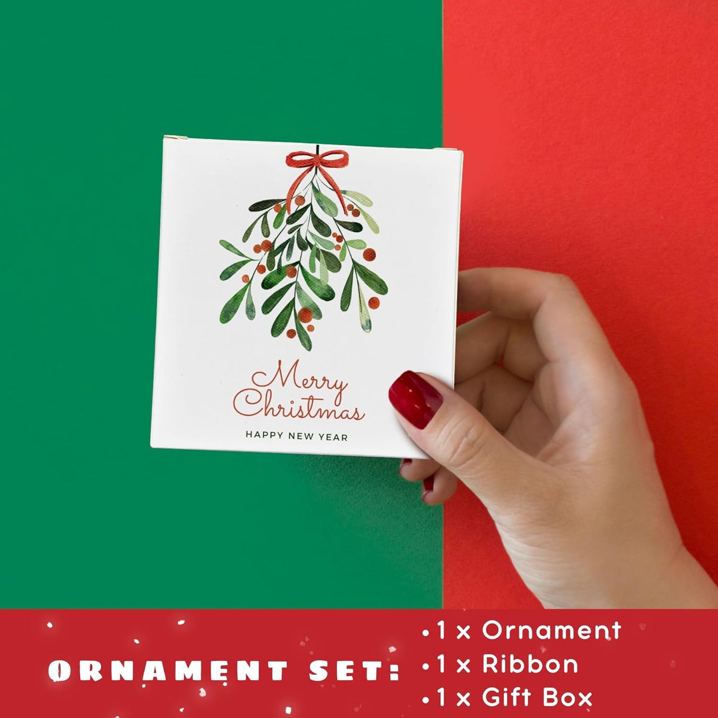 Leader Christmas Ornaments - Leader Gifts - Gifts for Boss Lady, Manager - Ceramic Ormament