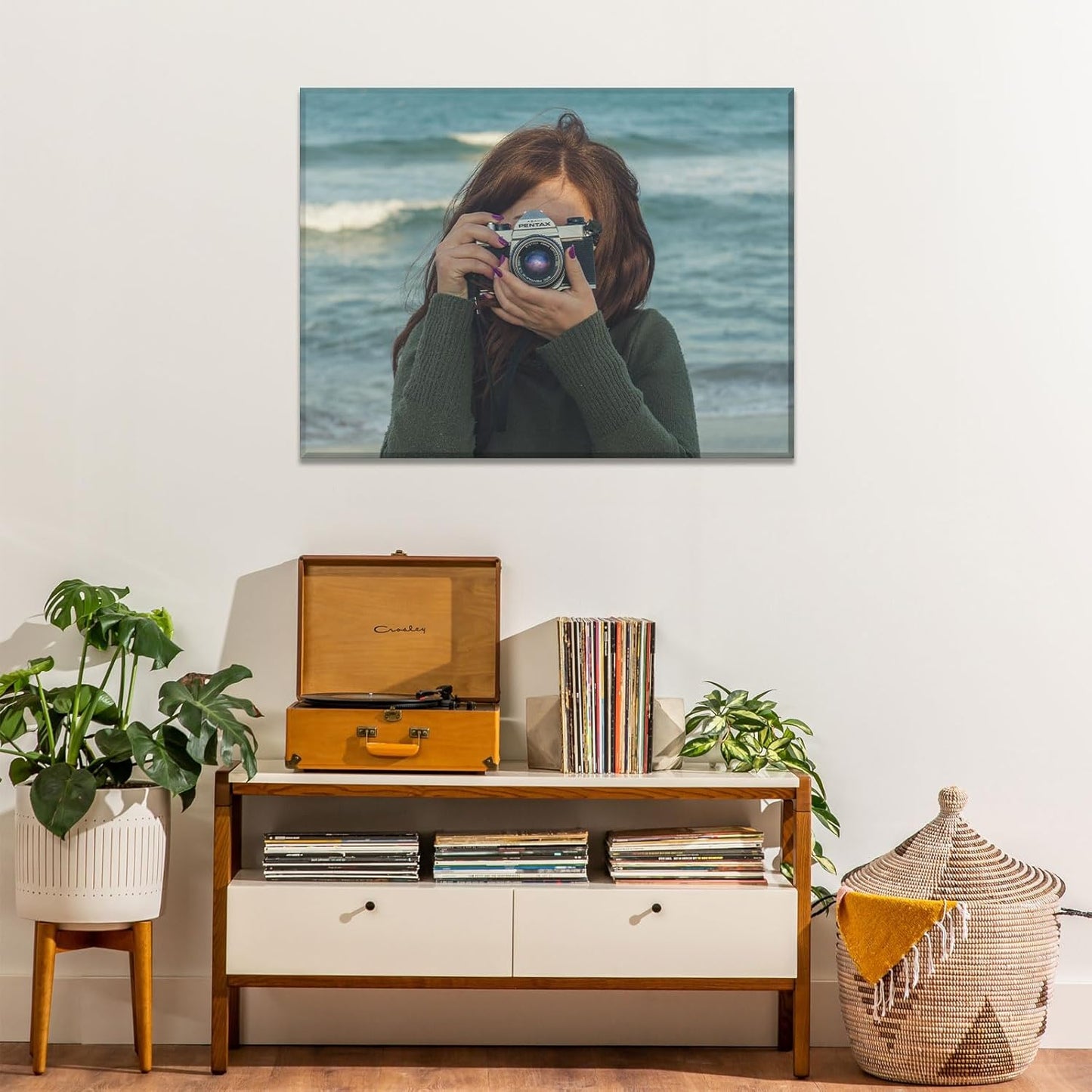 Laoife Custom Canvas Prints with Your Photos 46" x 36" Wall Art, Custom photos on Canvas, Customizable Image, portraits and more, Ideal for Office, Living Room, Bedroom Wall Decor