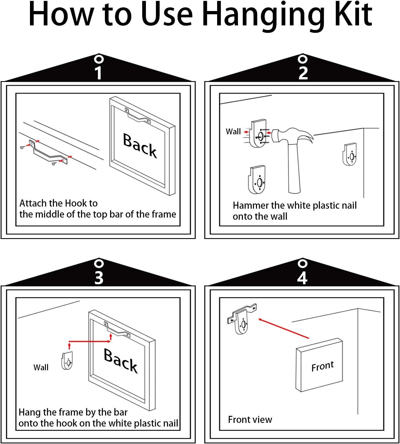 Laoife Custom Canvas Prints with Your Photos 24"x36", Canvas Photo Prints Custom, Personalized Canvas Wall Art for Office Home Bedroom Living Room Wall Decor, Gift for Father's Day Birthday Wedding