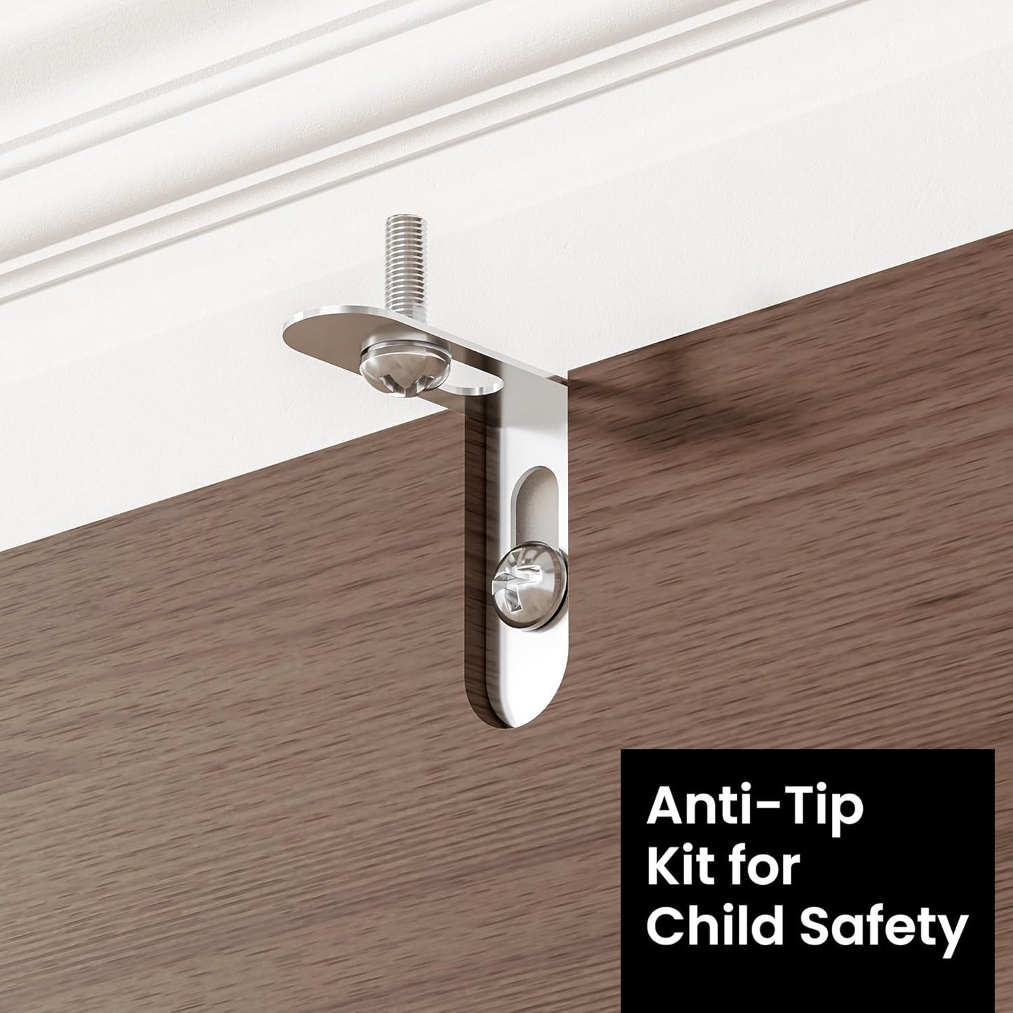 Brown 5-Tier Geometric Bookcase, S-Shaped Modern Bookshelf Set of 2, 62.6" Tall Room Divider Book Shelf, Decorative Display Shelf