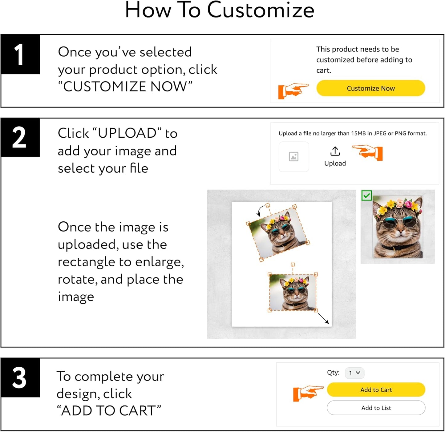 Custom Poster Print, 27x40, Upload Any Photos/Images, Personalized Photo Prints, DIY Your Own Poster, Photo to Poster Printing