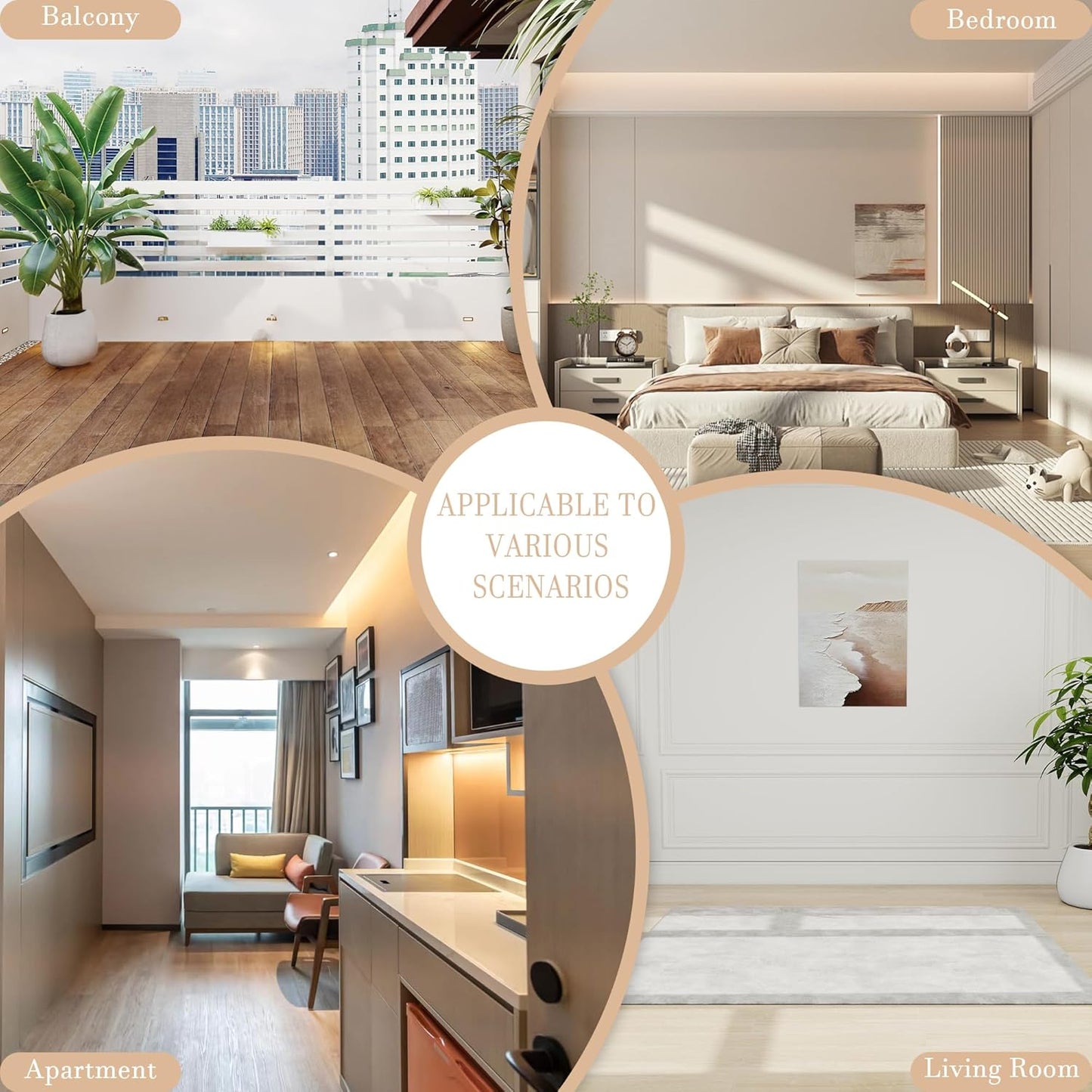 Pull Out Couch, Oversized Sleeper Sofa Couch, Sectional Sleeper Sofa Bed for Living Room Bedroom Lounge (Beige, 73 Inch)