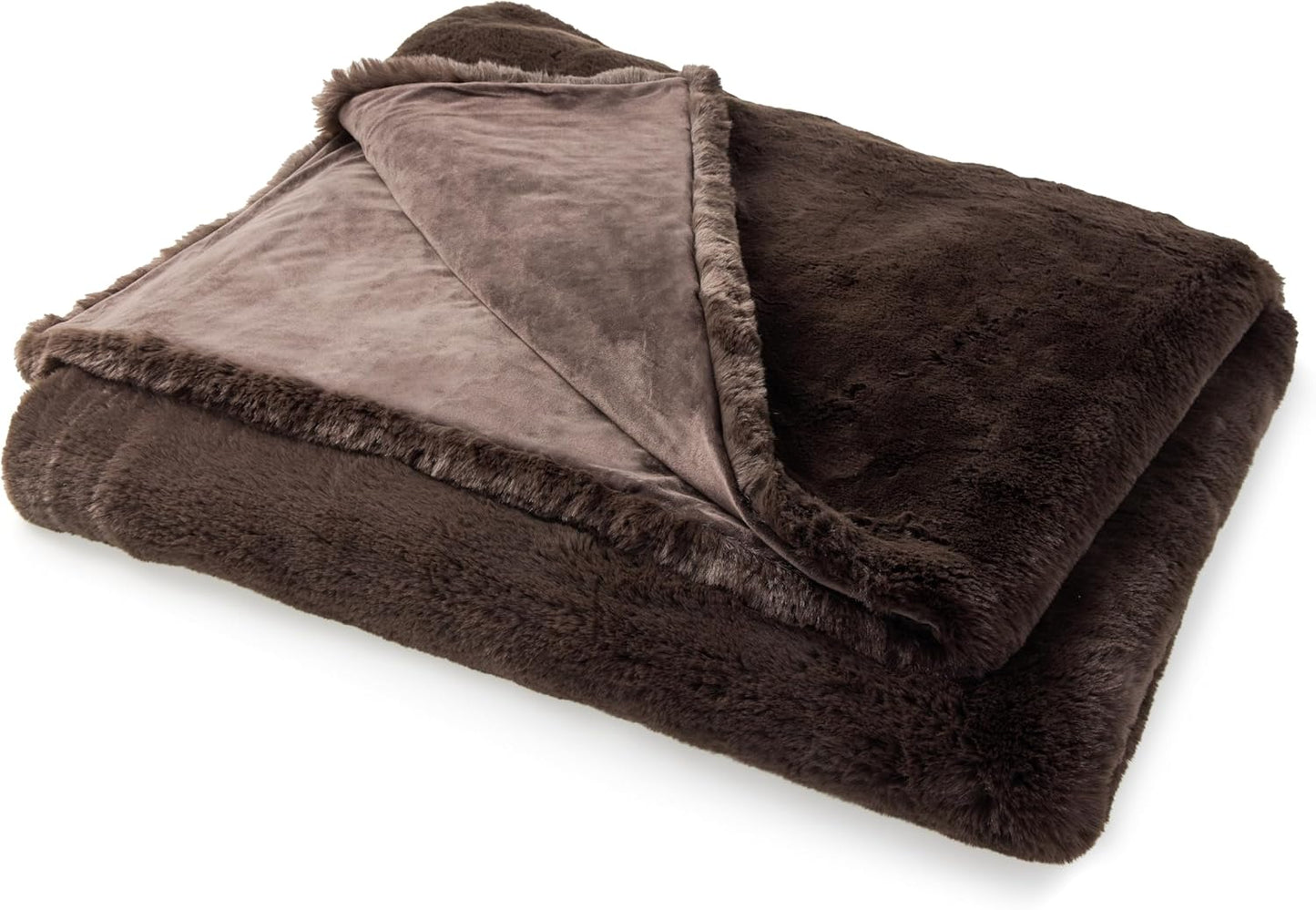 Nuzzie SnuggleLuxe Blanket - Mocha (50"x60")