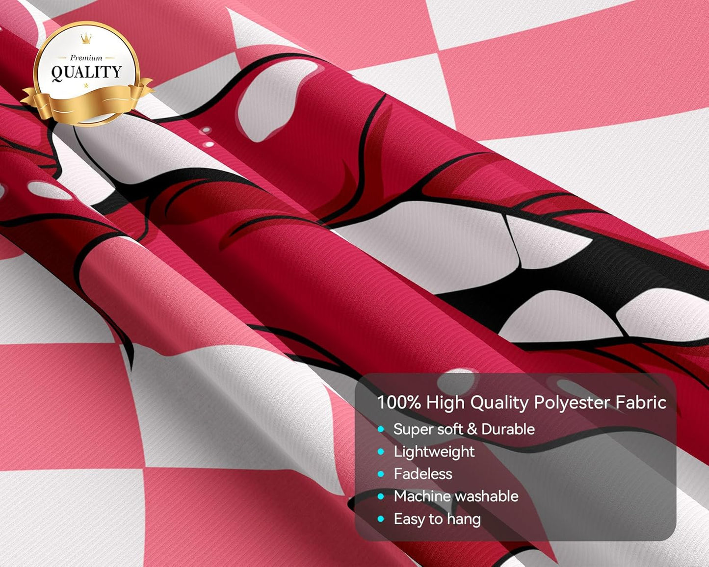 dueeia Sexy Red Lip Tapestry Wall Hanging Y2k Preppy Pink Retro Coquette Women Tapestries for Girls Bedroom Living Room Dorm Wall Decor (90.6"x70.9")