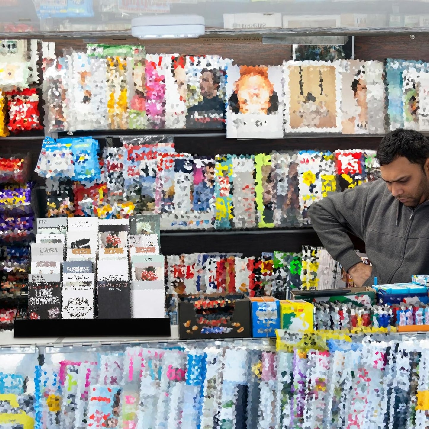 Queekay 6 Tier Wire Countertop Rack black Comic Book Holders Wide Wire Magazine Rack Tabletop Display Stand for Table Top Book Brochure Literature Comic Greeting Card Shelf Holder Stand