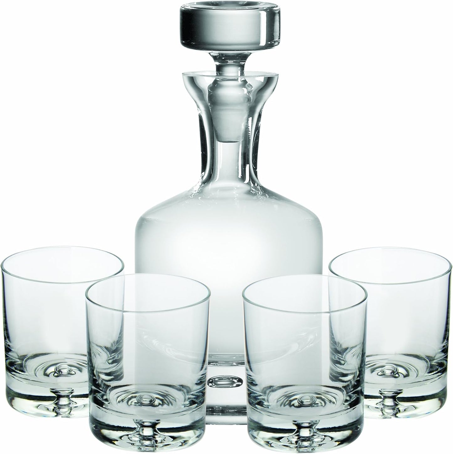 Ravenscroft Crystal Taylor Double Old Fashioned Decanter Set, 34 oz, Clear