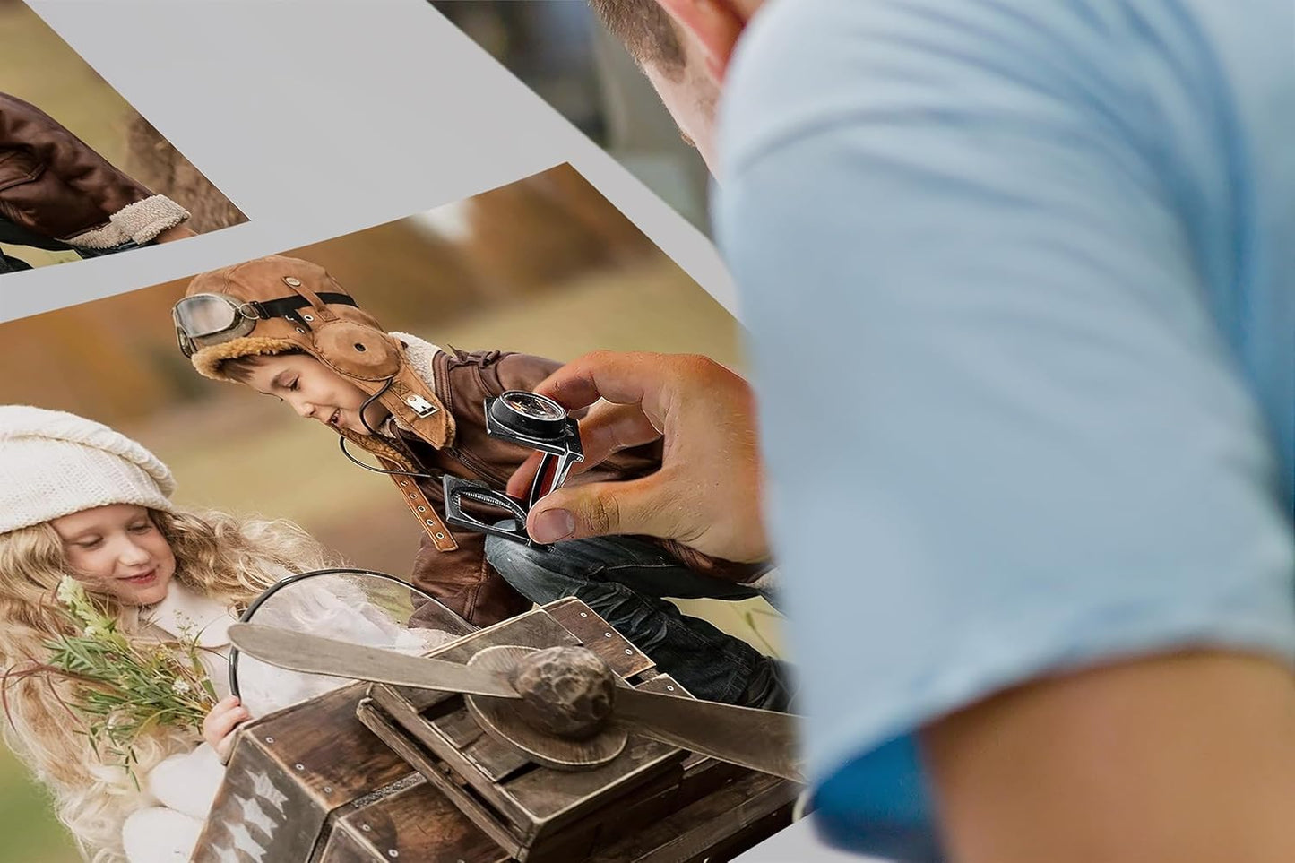 Personalized Custom Canvas Prints: Photo On Canvas (Light Brown, 24X32) Transform Your Photos into Stunning Framed Wall Art Digitally Printed Photo To Canvas Ideal for Home Decor, Gifts Keepsakes.