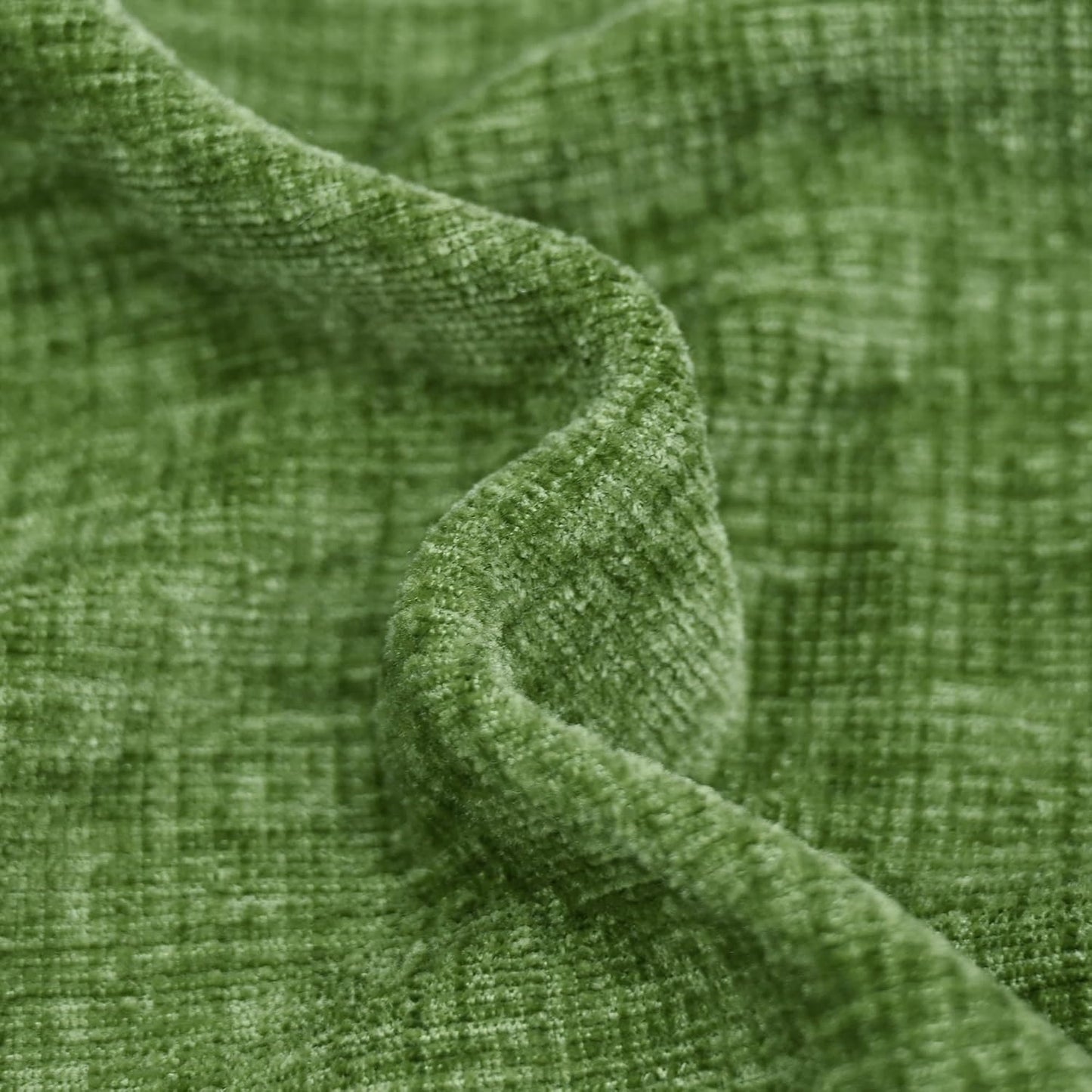 CaliTime Throw Pillow Covers Decorative 22 X 22 Inches Pack of 2 Cozy Chenille Cushion Cases for Couch Sofa Bed Living Room Home Forest Green