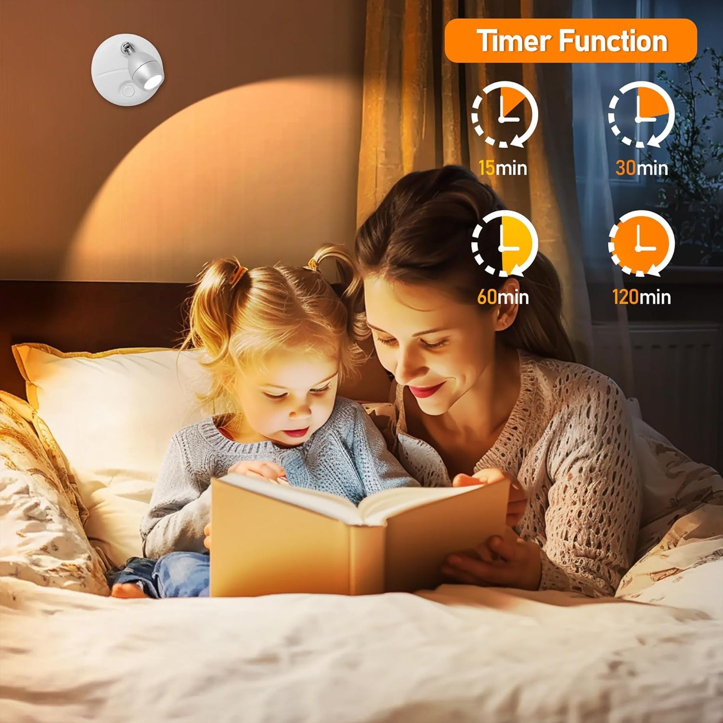 4 Pack Wireless Spot Lights Indoor, Battery Operated Uplighting, Mini Spotlight with Remote 3CCT Tree Lights Indoor, Accent Wall Lights for Display Plant Picture Dartboard