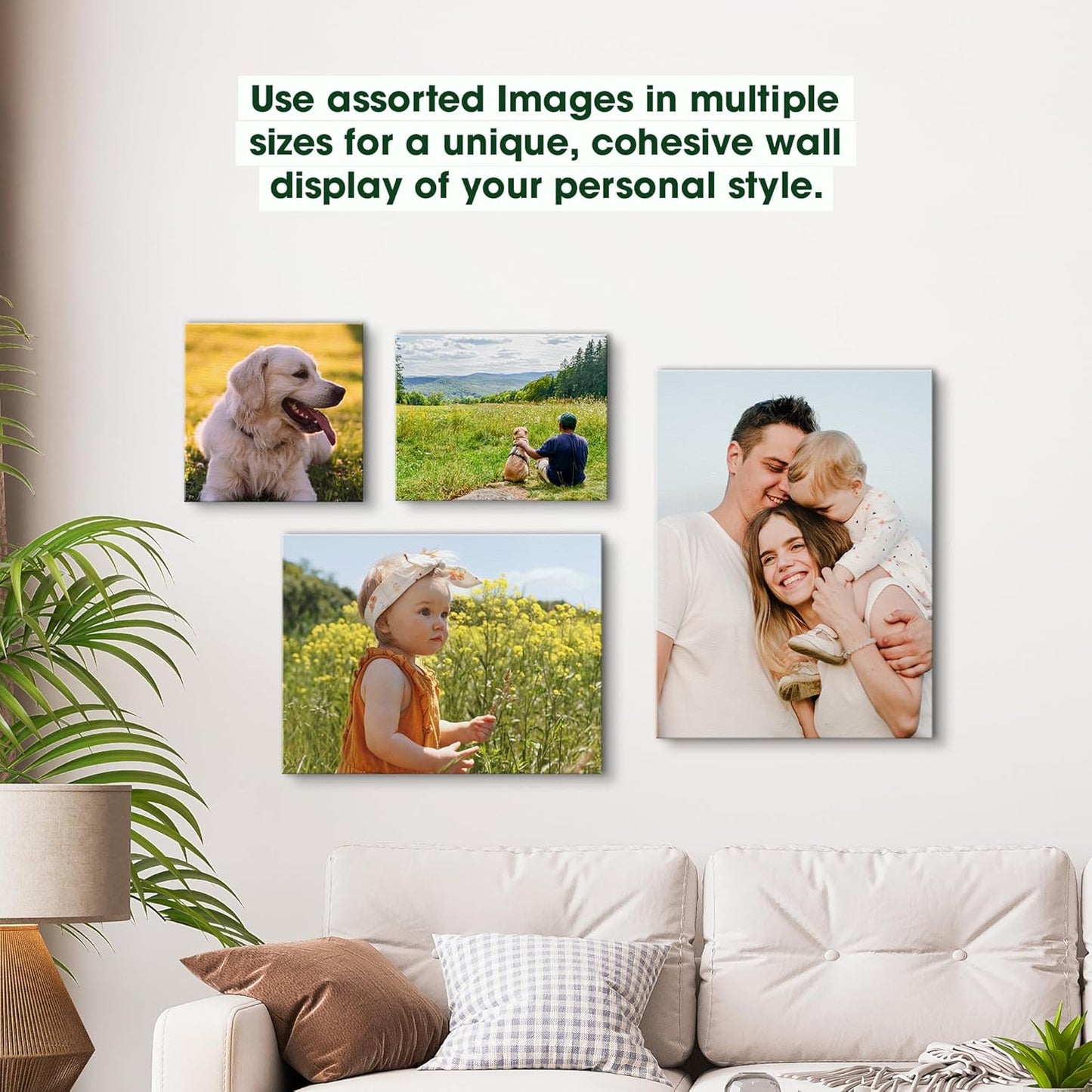 Custom Canvas Prints with Your Photos – Personalized Picture To Canvas Wall Art, Perfect for Home Decor, Gifts & Keepsakes, Ready to Hang (12" L x 36" W x .75”D, Brazillian Barnwood)