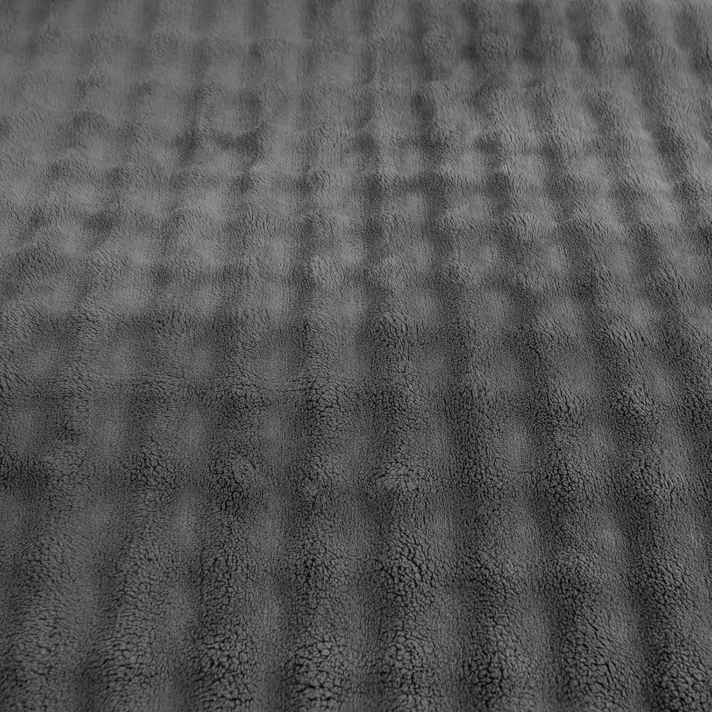 YUSOKI Luxury 3D Bubble Throw Blanket 3.1lb,All Ages,Home Decoration, (Grey,60 * 80inches)