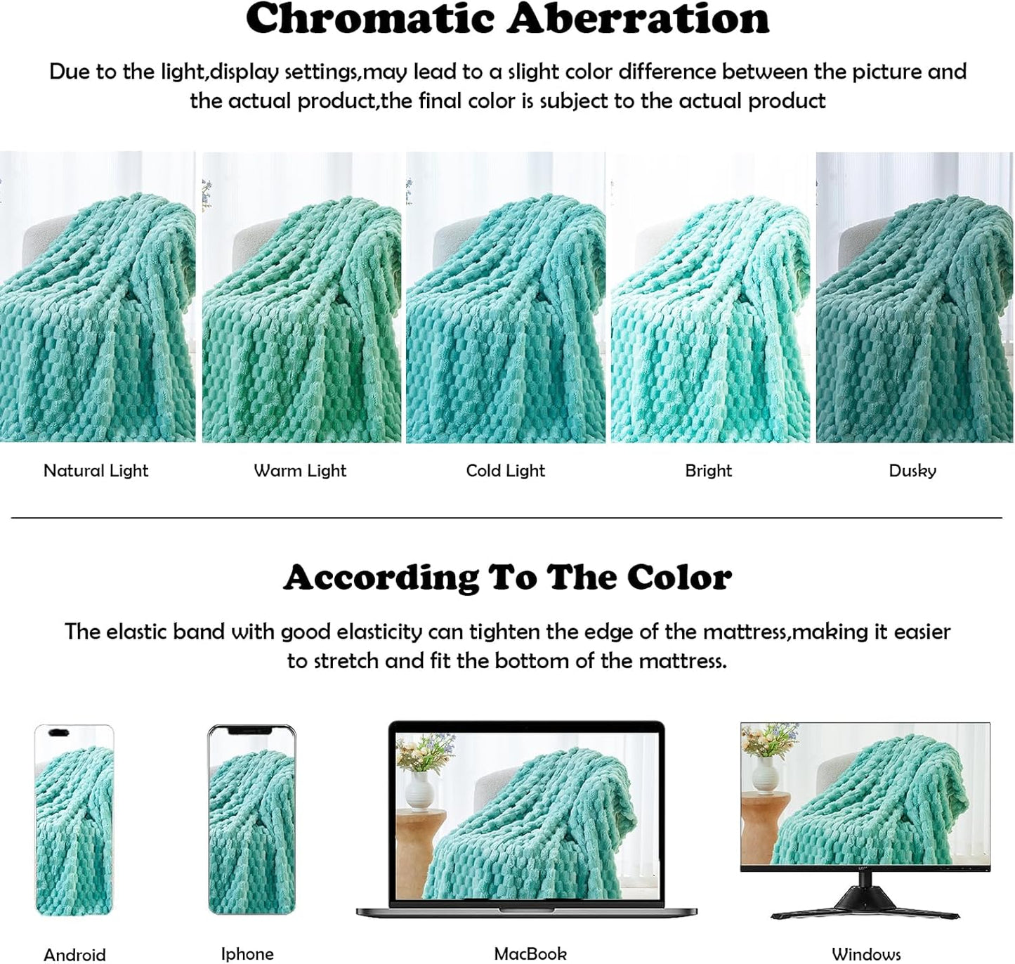 NEWCOSPLAY Super Soft Queen Blanket Sage Green Premium Silky Flannel Fleece 3D Clouds Stylish Jacquard Lightweight Bed Blanket All Season Use 350GSM (Sage Green, Queen(90"x90"))