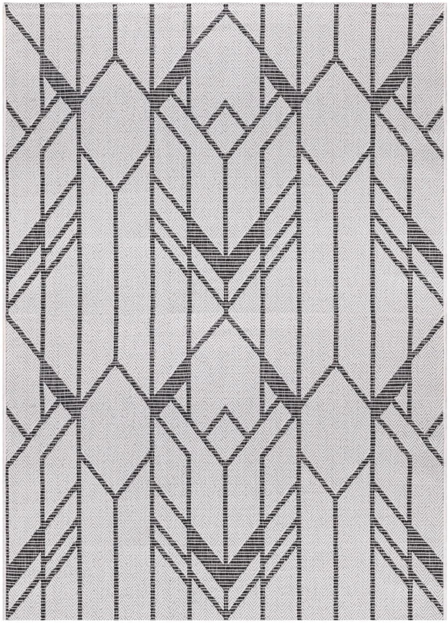 Keen Home Design Terrace Outdoor Area Rug - 9x12 Washable Indoor/Outdoor Rug for Patio, Kitchen, Balcony, Beach, Garden, Deck and Porch, Size: 8'10"x12'