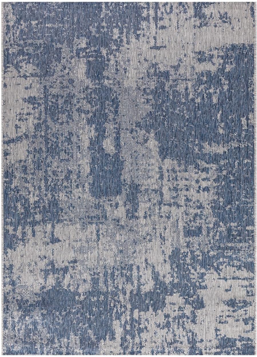 Keen Home Design Terrace Outdoor Throw Rug - 3x5 Washable Indoor/Outdoor Rug for Patio, Kitchen, Balcony, Beach, Garden, Deck and Porch, Size: 3'x5'