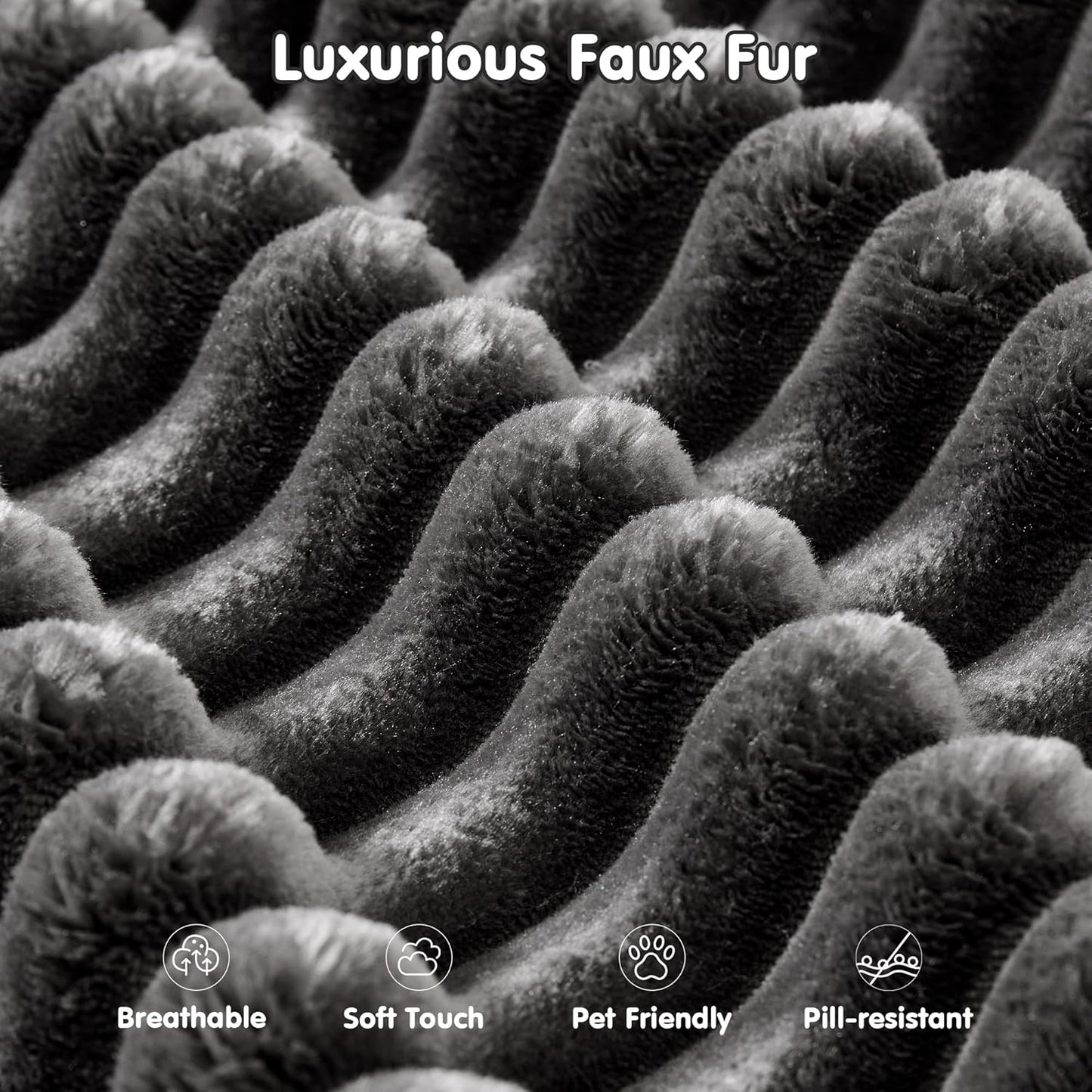 ovios 81" Oversized Sectional Double Lounge Chaise with Cloud Plush Sofa Bed, No Assembly Required, Fluffy Modern Sleeper Loveseat Chair for Indoor Living Room Bedroom Reading, Grey (Plush Fabric)