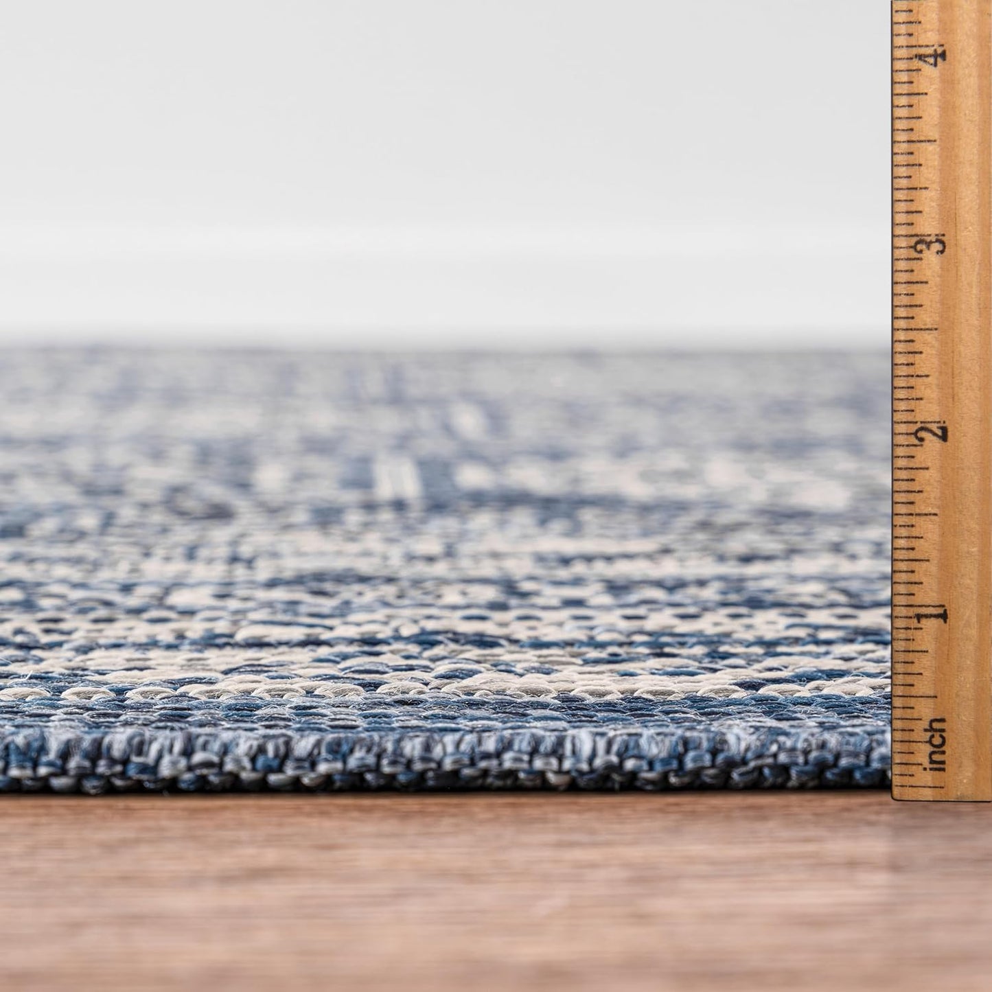 Keen Home Design Terrace Outdoor Area Rug - 6x9 Washable Indoor/Outdoor Rug for Patio, Kitchen, Balcony, Beach, Garden, Deck and Porch, Size: 6'x8'10"