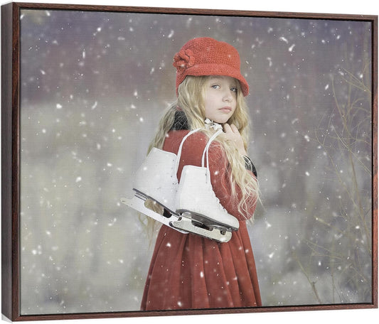 Personalized Custom Canvas Prints: Photo On Canvas (Dark Brown, 8x10) Transform Your Photos into Stunning Framed Wall Art Digitally Printed Photo To Canvas Ideal for Home Decor, Gifts Keepsakes.