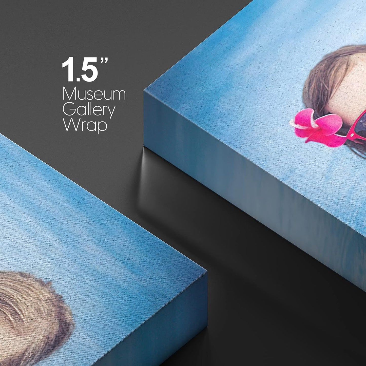 wall26 Photo to Custom Canvas Prints | 1.5" Frame - 12" x 18"