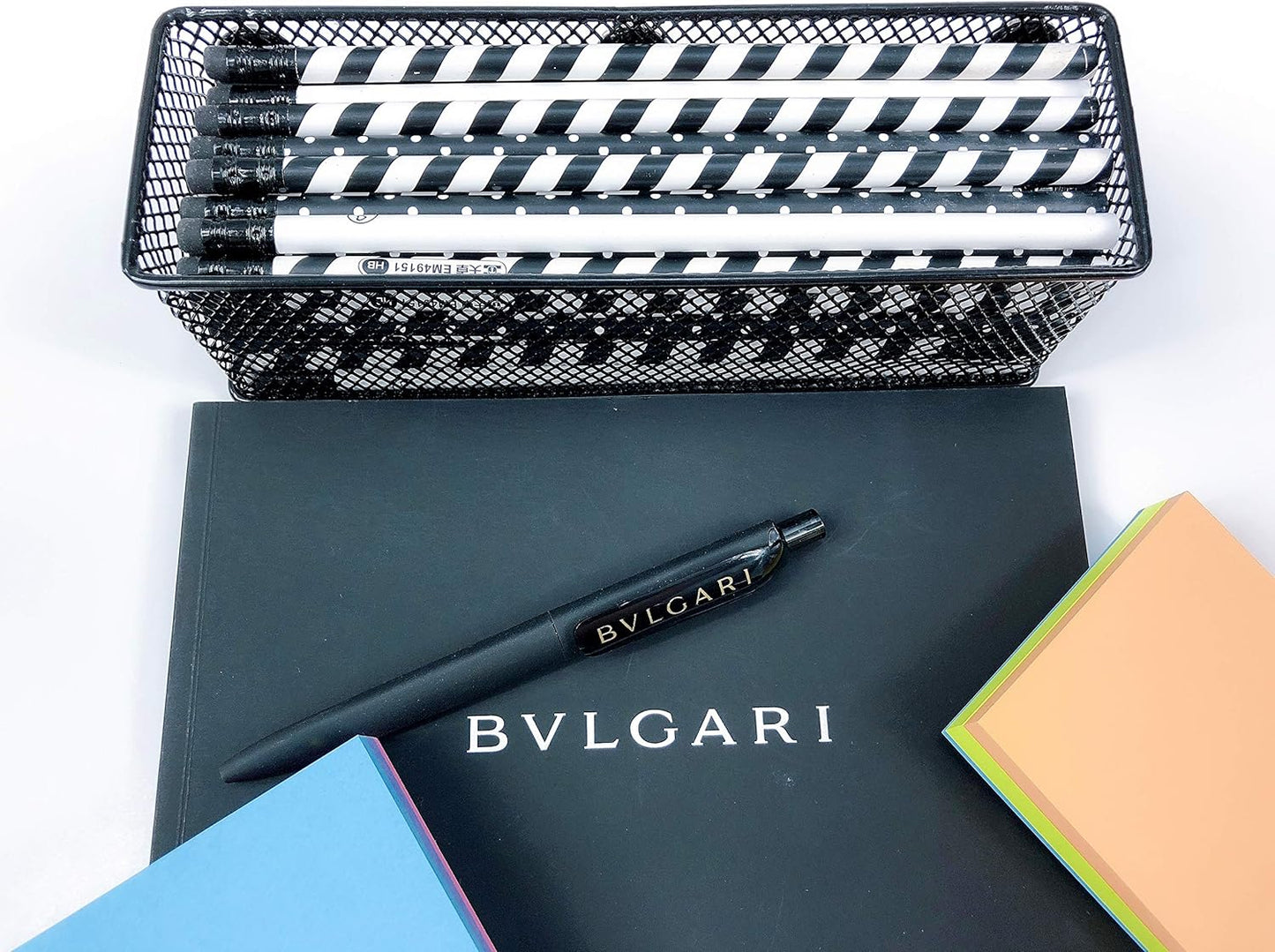 Magnetic Baskets Magnetic Organizer and Holder for Locker or Refrigerator - Pen Holders or Storage Bins for Office and Home