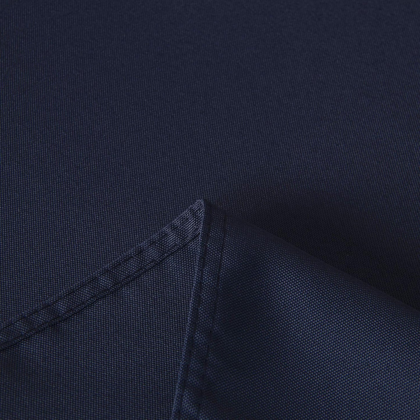 sancua Square Tablecloth - 54 x 54 Inch - Stain and Wrinkle Resistant Washable Polyester Table Cloth, Decorative Fabric Table Cover for Dining Tables, Buffet Parties and Camping, Navy