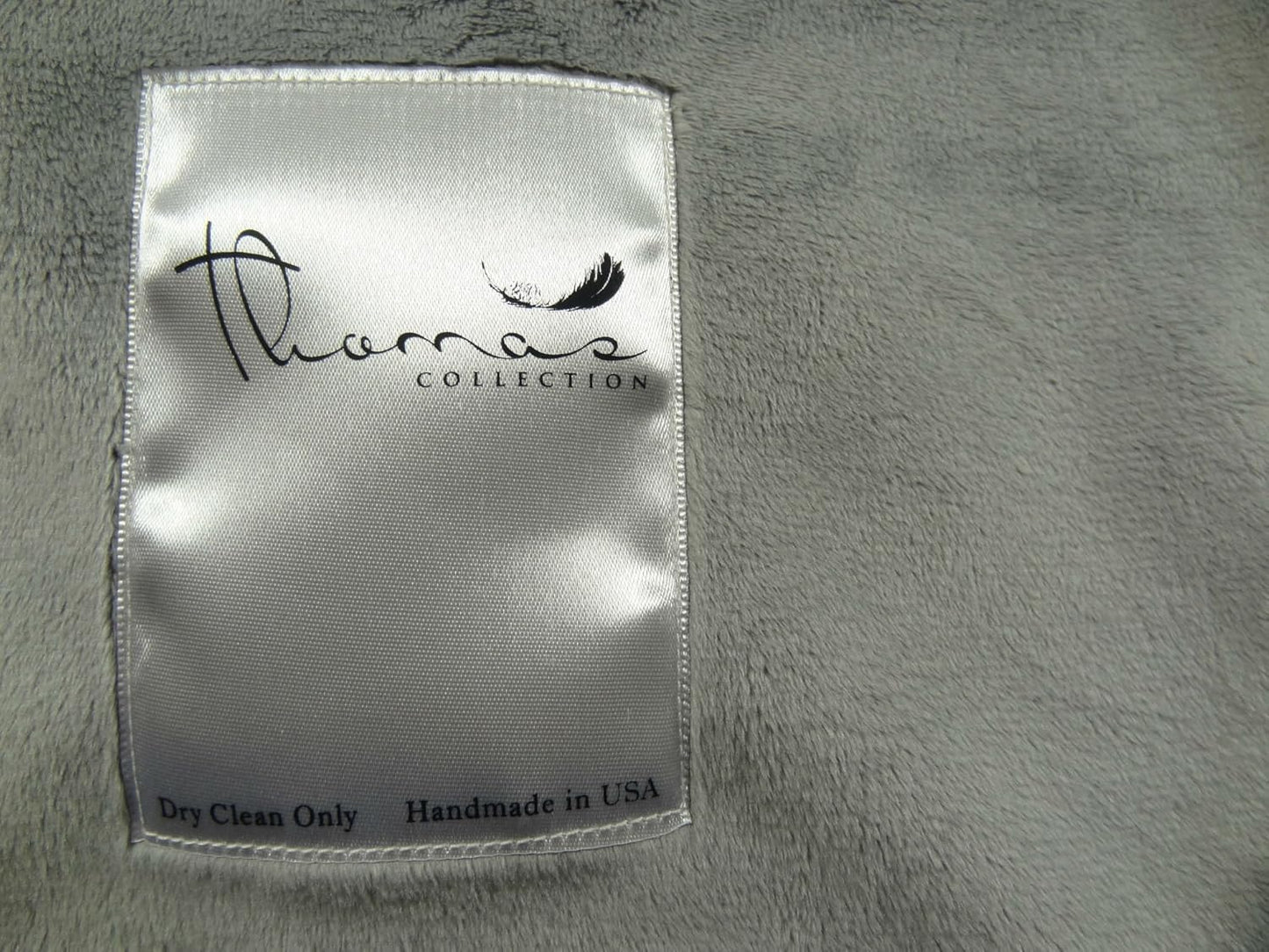 Gray Black White Faux Fur Throw Blanket & Bedspread - Tibet Fox Fur - Gray Black White Luxury Faux Fur - Soft Faux Fur Blanket, Made in USA, 16438