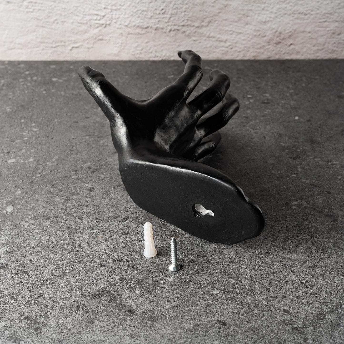 GUTE Creepy Hands Wall Mountable - Hands Hangers Decor, Hand Horror Decorations Aesthetic Goth Gothic Hanging Wall Art Home, House Decoration, Sculpture (Monster, 1 Piece)