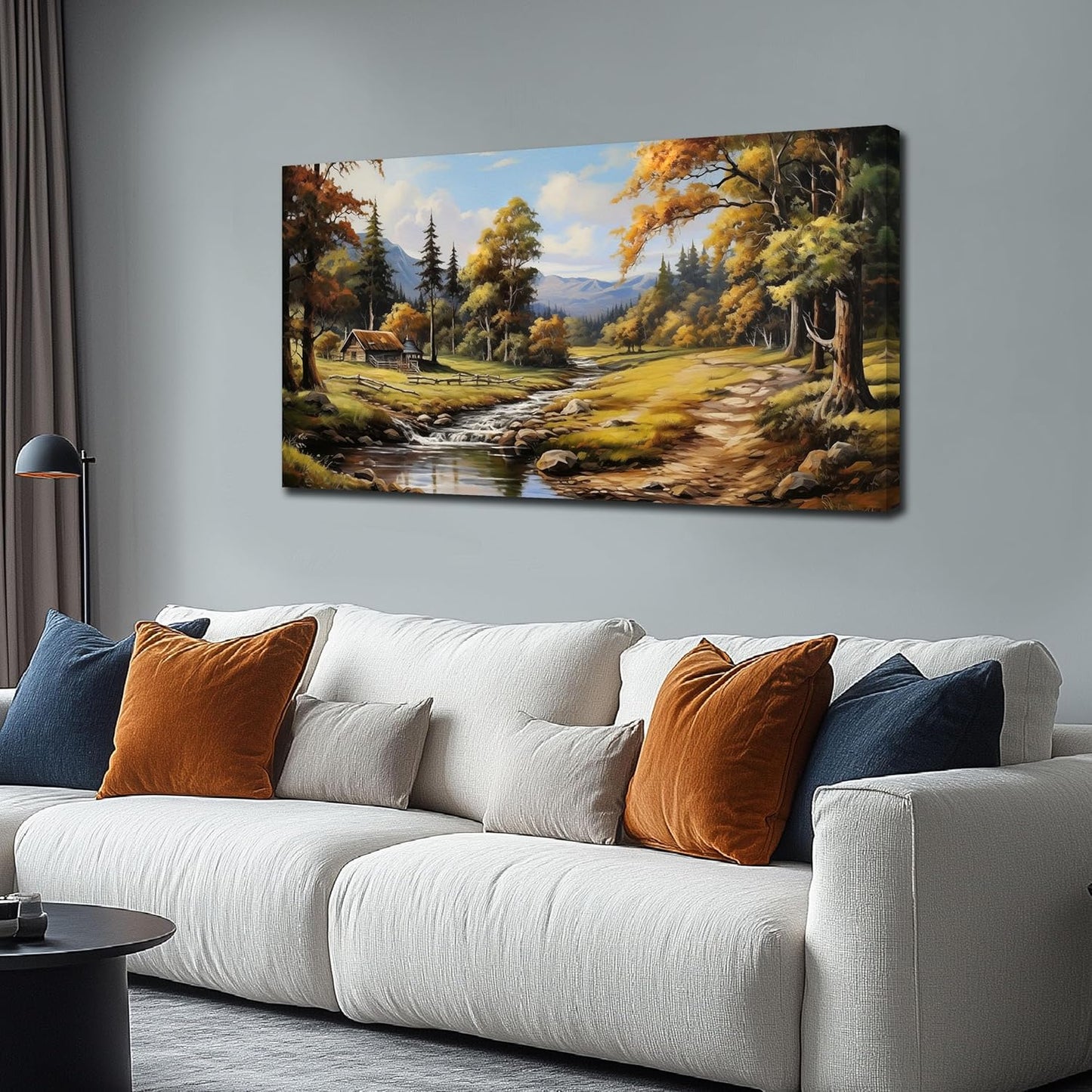 Natural Landscape Wall Art for Living Room Farmhouse Canvas Wall Art Prints Vintage Home Office Decor 20 x 40 Inch