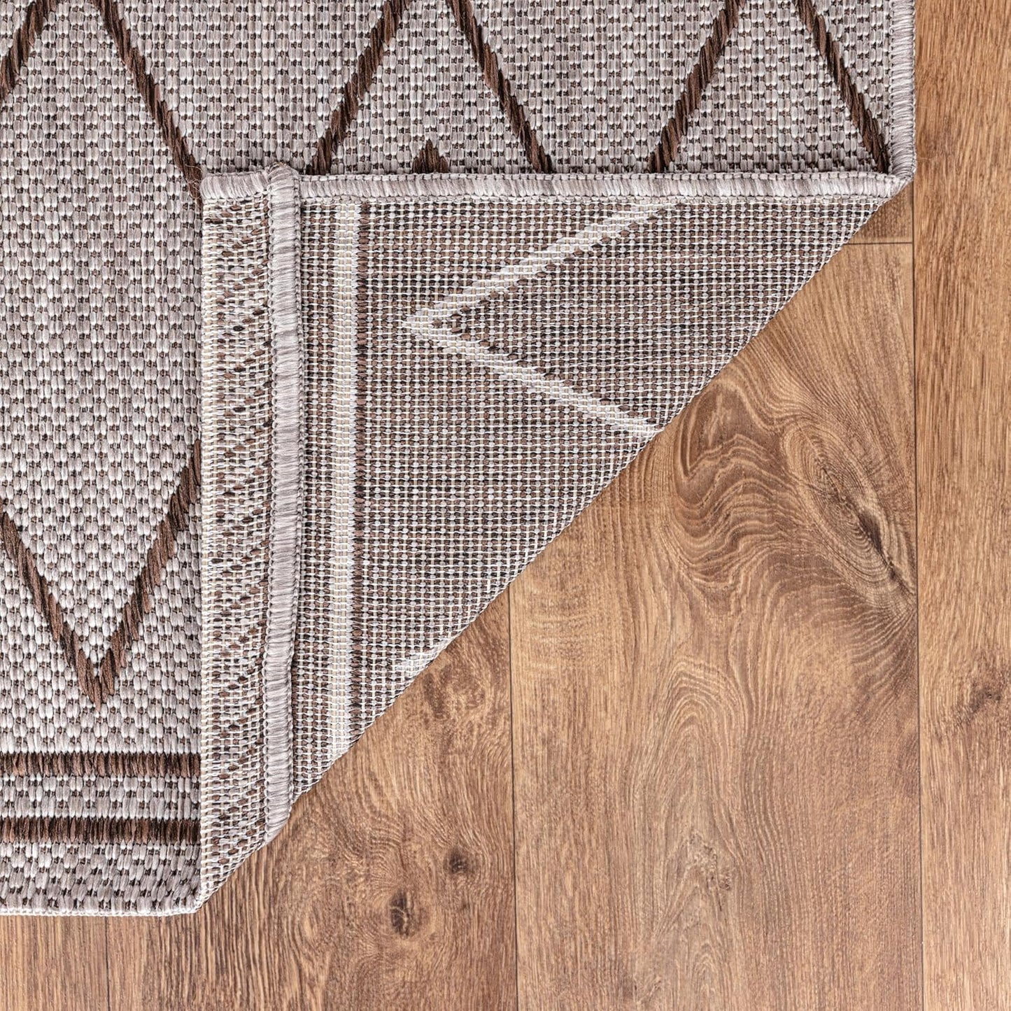 Keen Home Design Terrace Outdoor Runner Rug - 2x12 Washable Indoor/Outdoor Rug for Patio, Kitchen, Balcony, Beach, Garden, Deck and Porch, Size: 2'2"x11'10"